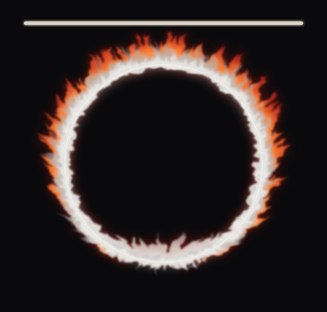 Symbol of the Defectio: the wheel of fire
